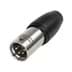 Toon details voor XLR kabeldeel 4 pin pen TOP IP65 goudcontacten Afbeelding van XLR kabeldeel 4 pin pen TOP IP65 goudcontacten